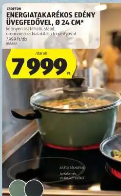ALDI Energiatakarékos edény üvegfedővel, Ø 24 cm ajánlat