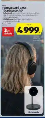 ALDI BALCO Fejhallgató vagy Töltőállomás ajánlat