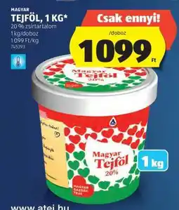 ALDI MAGYAR TEJFÖL, 1 KG ajánlat