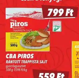 CBA CBA PIROS RÁNTOTT TRAPPISTA SAJT ajánlat