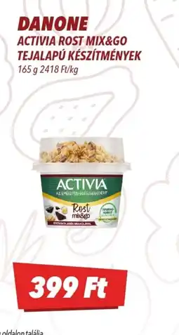 CBA DANONE ACTIVIA ROST MIX&GO ajánlat