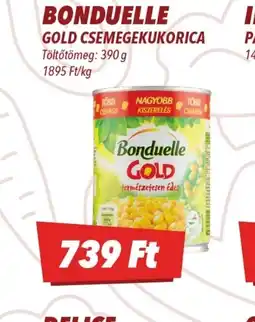 CBA BONDUELLE GOLD CSEMEGEKUKORICA ajánlat