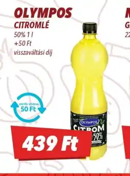 CBA OLYMPOS CITROMLÉ ajánlat