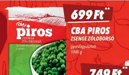 CBA CBA PIROS ZSENGE ZÖLDBORS ajánlat