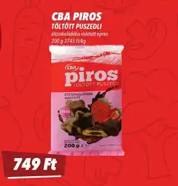 CBA CBA PIROS TÖLTÖTT PUSZEDLI ajánlat