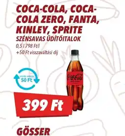 CBA COCA-COLA, FANTA, KINLEY, SPRITE ÜDÍTŐ ajánlat