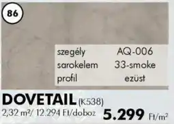 Diego Aqua Selection laminált padló Dovetail ajánlat