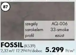 Diego Aqua Selection laminált padló Fossil ajánlat