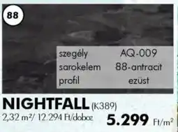 Diego Aqua Selection laminált padló Nightfall ajánlat