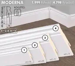 Diego Festhető szegélylécek Moderna ajánlat