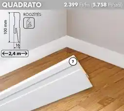Diego Festhető szegélylécek Quadrato ajánlat
