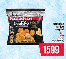 Coop Nádudvari rántott húsgolyó ajánlat