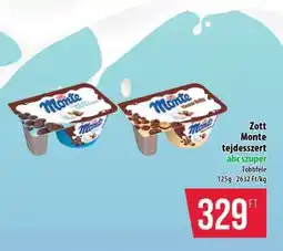 Coop Zott Monte Tejdesszert ajánlat