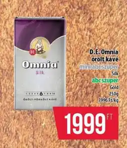 Coop D.E. Omnia őrölt kávé ajánlat
