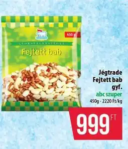 Coop Jégtrade Fejtett bab gyf ajánlat