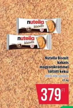 Coop Nutella Biscuit ajánlat
