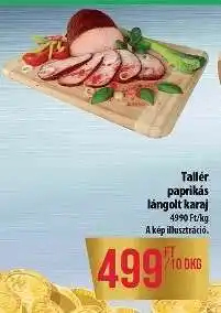 Coop Tallér paprikás lángolt karaj ajánlat