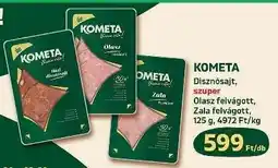 Coop KOMETA Disznósajt, szuper Olasz felvágott, Zala felvágott ajánlat