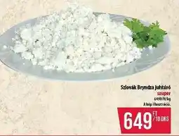 Coop Szlovák bryndza juhtúró ajánlat