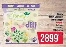 Coop Tento Family Delicate toalettpapír ajánlat