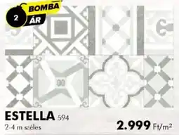 Diego Tekercses vinyl padló Estella ajánlat