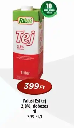 Real Falusi Esl tej ajánlat