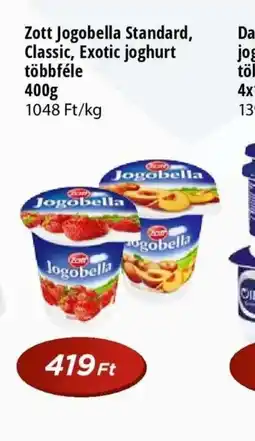 Real Zott Jogobella joghurt ajánlat