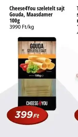 Real Cheese4You szeletelt sajt ajánlat