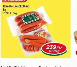 Real Kométa Lecskolbász ajánlat