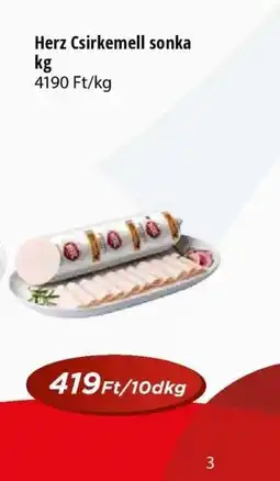 Real Herz Csirkemell sonka ajánlat
