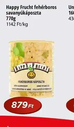 Real Happy Frucht savanyúkáposzta ajánlat