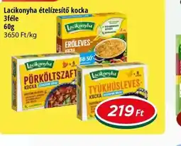 Real Lacikonyha ételízesítő kocka ajánlat