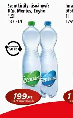 Real Szentkirályi ásványvíz ajánlat