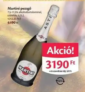 Martini pezsgő