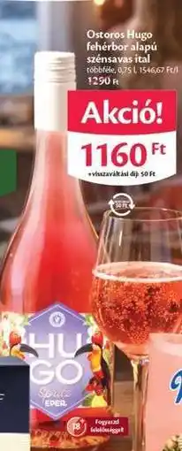 EcoFamily Ostoros Hugo fehérbor alapú szénsavas ital ajánlat