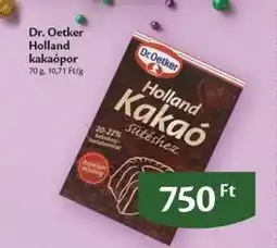 EcoFamily Dr. Oetker Holland kakaópor ajánlat