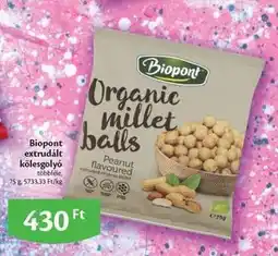 EcoFamily Biopont extrudált kölesgolyó ajánlat