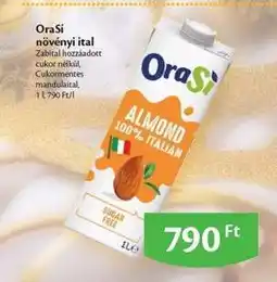 EcoFamily OraSí növényi ital ajánlat