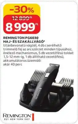 Auchan REMINGTON PG6030 HAJ- ÉS SZAKÁLLVÁGÓ ajánlat
