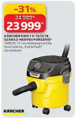 KÄRCHER KWD 1 V-12/2/18 Száraz-Nedves Porszívó