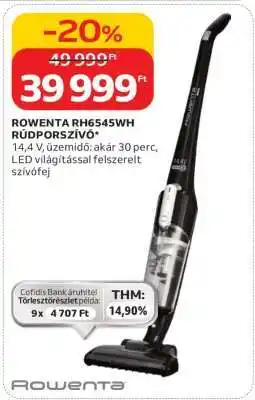Auchan ROWENTA RH6545WH RÚDPORSZÍVÓ ajánlat
