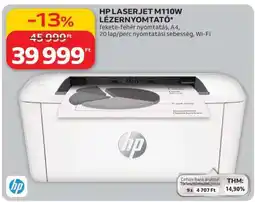 Auchan HP LaserJet M110W Lézernyomtató ajánlat