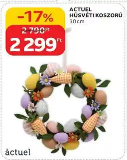 Auchan ACTUEL HÚSVÉTI KOSZORÚ ajánlat