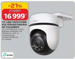 Auchan TP-LINK TAPO C510W KÜLTÉRI BIZTONSÁGI WI-FI KAMERA ajánlat