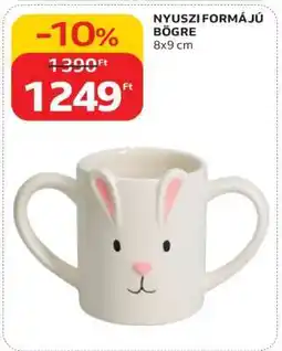 Auchan NYUSZI FORMÁJÚ BÖGRE ajánlat