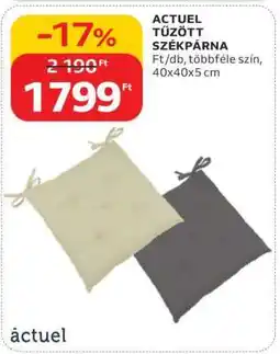 Auchan ACTUEL TŰZÖTT SZÉKPÁRNA ajánlat
