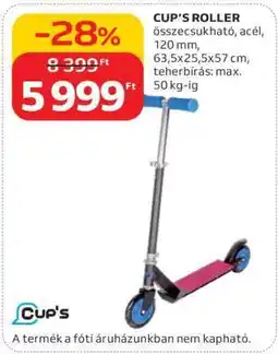 Auchan CUP'S ROLLER ajánlat