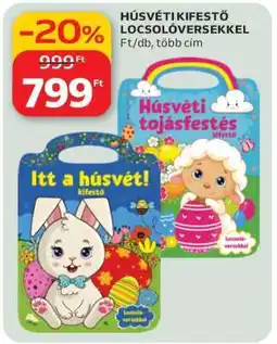 Auchan HÚSVÉTI KIFESTŐ LOCSOLÓVERSEKKEL ajánlat