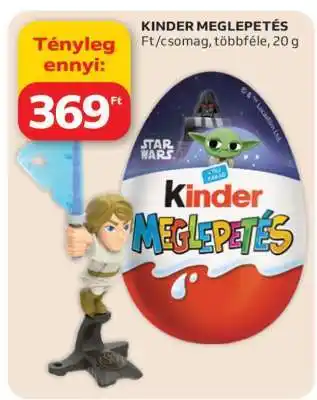 Auchan KINDER Meglepetés ajánlat