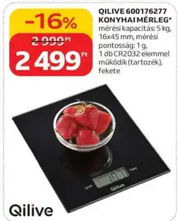 Auchan QILIVE 600176277 KONYHAI MÉRLEG ajánlat